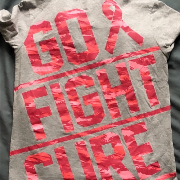 🌸UNDER ARMOUR GO FIGHT CURE SHIRT🌸 - Picture 3 of 3